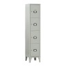ARMOIRE VESTIAIRE MULTICASES, 1 COLONNE 4 CASES 1C-4CA L2G