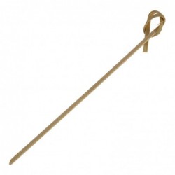 Piques boucles biodégradables en bambou 120mm lot de 100 CK969 Britin