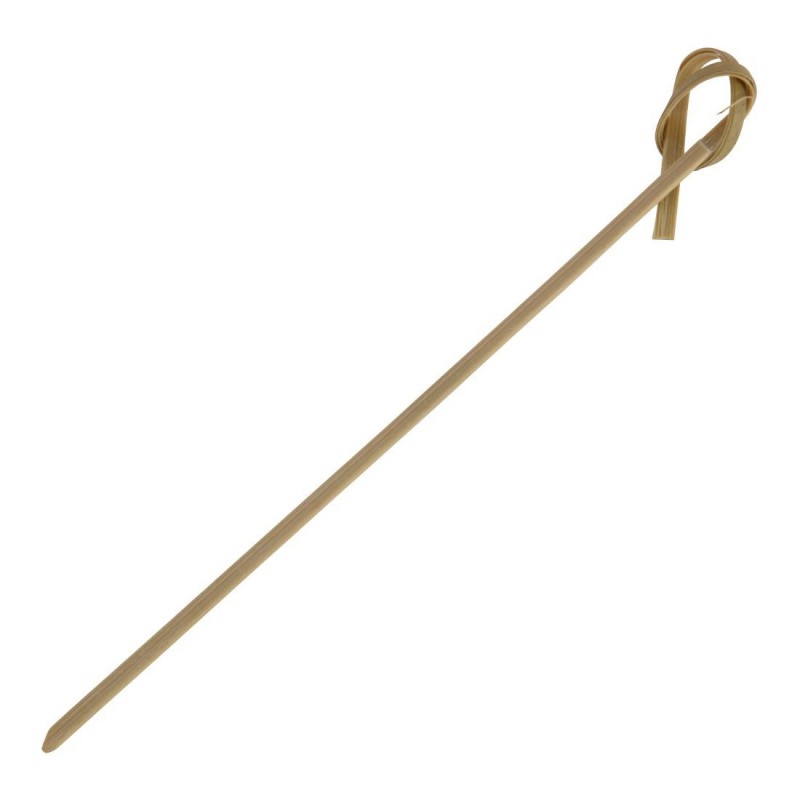 Piques boucles biodégradables en bambou 120mm lot de 100 CK969 Britin Piques boucles biodégradables en bambou 120mm lot de 100 CK969 Britin