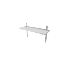 ETAGERE MURALE 1 NIVEAU, INOX 304, REGLABLE  1ETPLC103 L2G