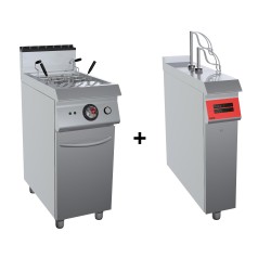 CUISEUR A PATES ELECTRIQUE, 1 CUVE DE 30L GN2/3 1RAG-70CPE30 L2G
