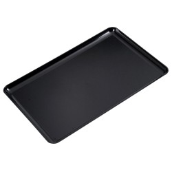 PLAT VITRINE EN ABS NOIR 221006NO L2G