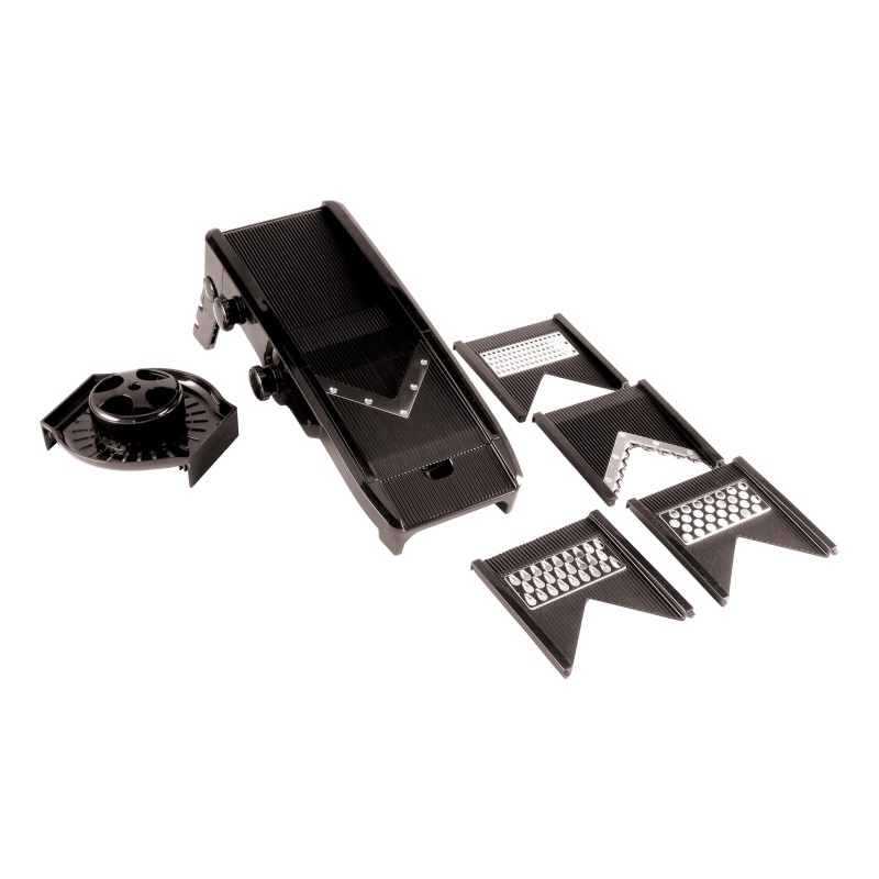MANDOLINE PLASTIQUE, LAME EN V, COULEUR NOIRE 222614 L2G MANDOLINE PLASTIQUE, LAME EN V, COULEUR NOIRE 222614 L2G
