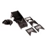 MANDOLINE PLASTIQUE, LAME EN V, COULEUR NOIRE 222614 L2G