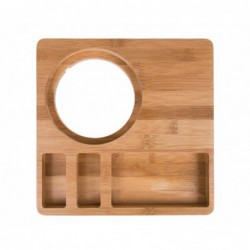 Plateau de courtoisie chambre d hôtel bambou CL082 Sans Marque
