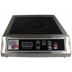 PLAQUE A INDUCTION, BATI ENTIEREMENT EN INOX, 239711 L2G