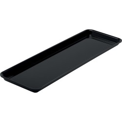 PLAT RECTANGULAIRE PLEXIGLAS NOIR GN2/4 2402N L2G