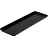 PLAT RECTANGULAIRE PLEXIGLAS NOIR GN2/4 2402N L2G