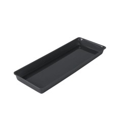 PLAT RECTANGULAIRE PLEXIGLAS NOIR GN3/7 2540N L2G