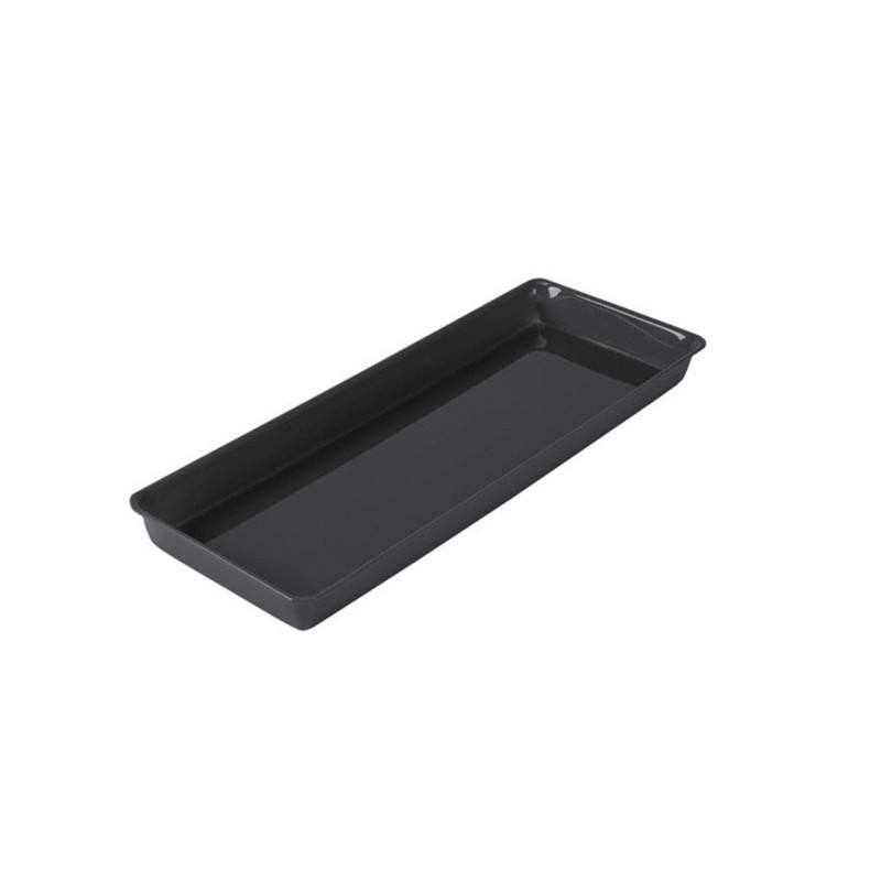 PLAT RECTANGULAIRE PLEXIGLAS NOIR GN3/7 2540N L2G PLAT RECTANGULAIRE PLEXIGLAS NOIR GN3/7 2540N L2G