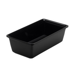 SALADIER RECTANGULAIRE NOIR 1,5L PLEXI PMMA 271400 L2G