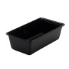 SALADIER RECTANGULAIRE NOIR 1,5L PLEXI PMMA 271400 L2G