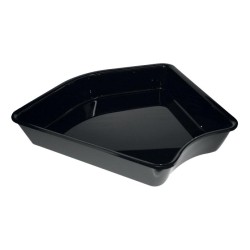 PLAT PLEXIGLAS NOIR - ANGLE ARRONDI 135° 281355N L2G