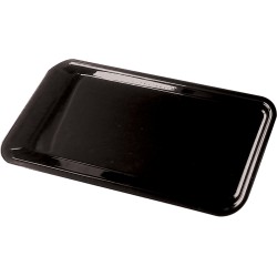PLATEAU RECTANGULAIRE PLEXIGLAS NOIR 281402N L2G