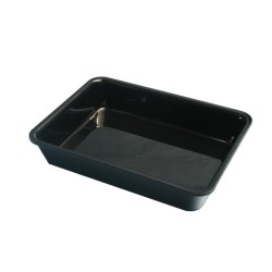 PLATEAU RECTANGULAIRE PLEXIGLAS NOIR 282105N L2G