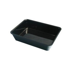 PLATEAU RECTANGULAIRE PLEXIGLAS NOIR 282106N L2G