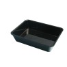 PLATEAU RECTANGULAIRE PLEXIGLAS NOIR 282106N L2G