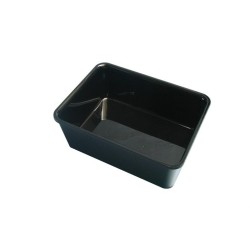 PLATEAU RECTANGULAIRE PLEXIGLAS NOIR 282110N L2G