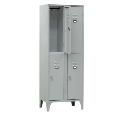 ARMOIRE VESTIAIRE MULTICASES, 2 COLONNES 4 CASES 2C-4CA L2G