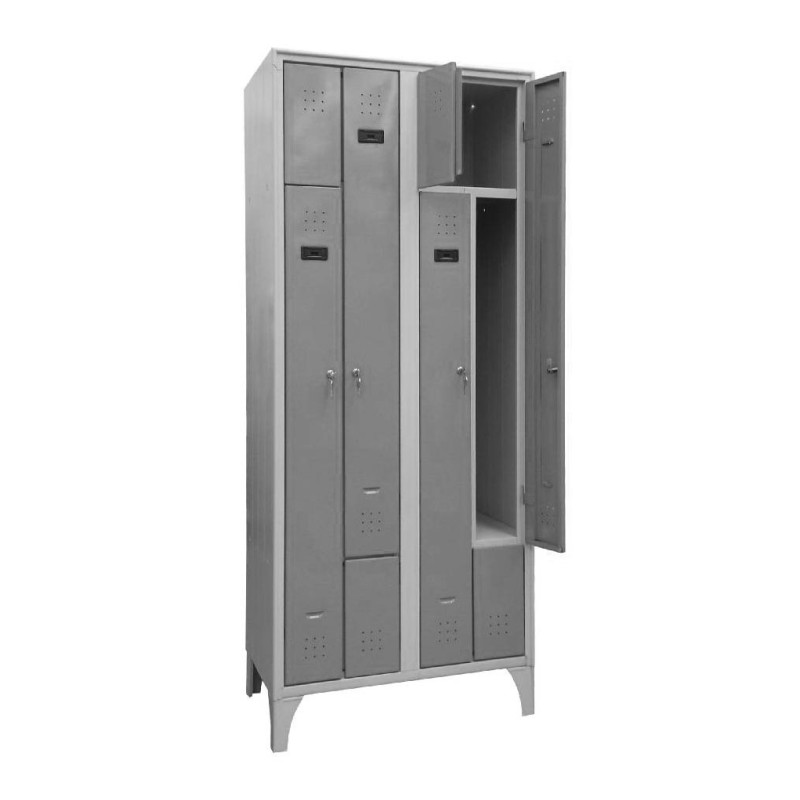 ARMOIRE VESTIAIRE GAIN DE PLACE, TYPE L, 2C-4CAZ L2G