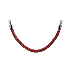 CORDON TRESSE SYNTHETIQUE ROUGE L-1500 MM AVEC 2X608A+607/1 L2G
