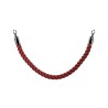 CORDON TRESSE SYNTHETIQUE ROUGE L-1500 MM AVEC 2X608A+607/1 L2G