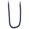CORDON TRESSE SYNTHETIQUE BLEU L-1500 MM AVEC 2X608A+607/4 L2G