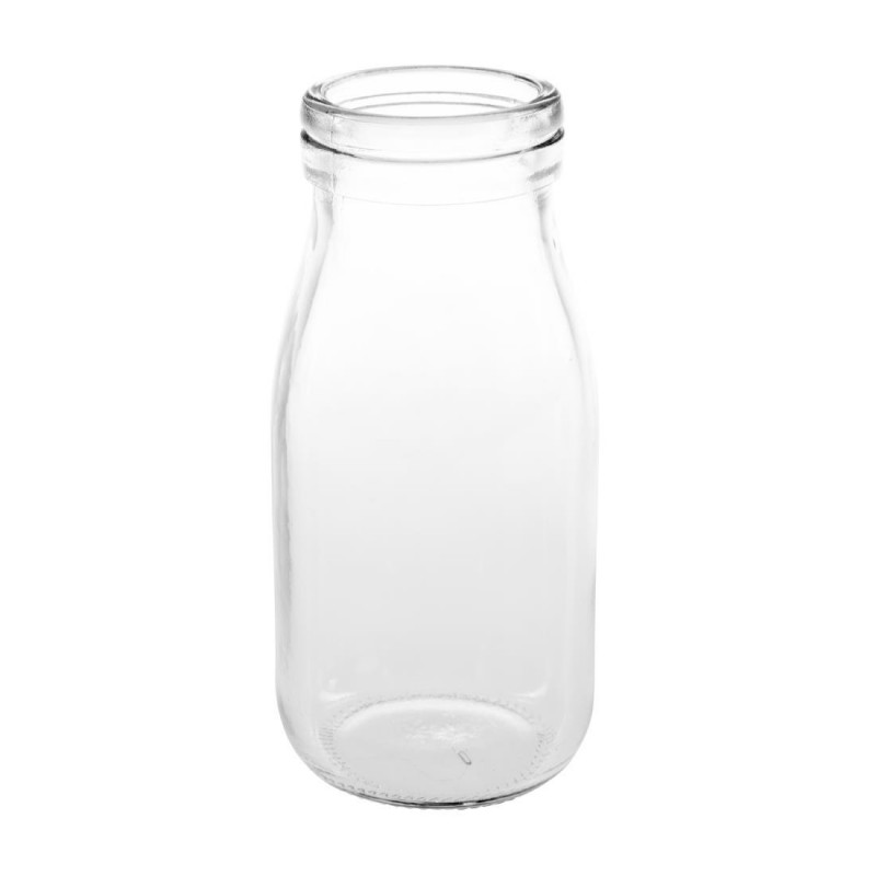 Mini bouteilles de lait en verre Olympia 200ml (lot de 12) CL141 Olympia Mini bouteilles de lait en verre Olympia 200ml (lot de 12) CL141 Olympia