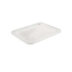 COUVERCLE EN HDPE COULEUR BLANCHE POUR BAC 3177 L2G