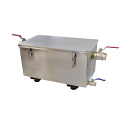 BAC A GRAISSE INOX 304, 23L, CAPACITE DE 50  31CG010202 L2G