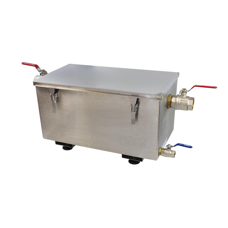 BAC A GRAISSE INOX 304, 23L, CAPACITE DE 50 31CG010202 L2G BAC A GRAISSE INOX 304, 23L, CAPACITE DE 50 31CG010202 L2G