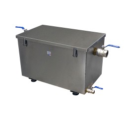 BAC A GRAISSE INOX 304, 42L, CAPACITE DE 100 31CG010302 L2G