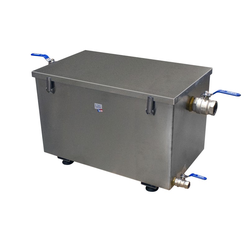 BAC A GRAISSE INOX 304, 42L, CAPACITE DE 100 31CG010302 L2G BAC A GRAISSE INOX 304, 42L, CAPACITE DE 100 31CG010302 L2G