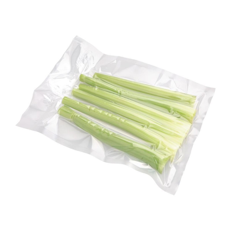 Sacs d'emballage sous vide 300 x 350mm Vogue (lot de 100) CL199 Vogue Sacs d'emballage sous vide 300 x 350mm Vogue (lot de 100) CL199 Vogue