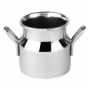Mini bidon à lait inox Olympia petite taille CL203 Olympia