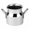 Mini bidon à lait inox Olympia petite taille CL203 Olympia