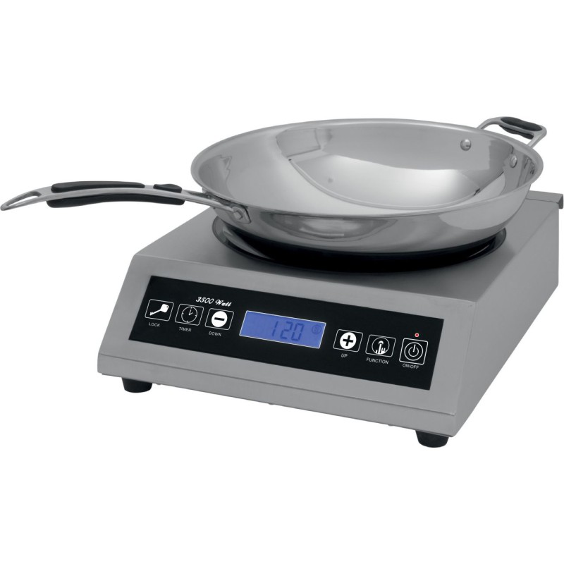 WOK A INDUCTION A POSER, POELE INCLUSE, COQUE INOX 360-3000 L2G WOK A INDUCTION A POSER, POELE INCLUSE, COQUE INOX 360-3000 L2G