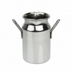 Mini bidon à lait inox Olympia taille moyenne CL209 Olympia