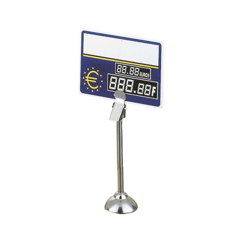 PORTE-ETIQUETTE SUR SOCLE LESTE H-70 MM 37007 L2G PORTE-ETIQUETTE SUR SOCLE LESTE H-70 MM 37007 L2G
