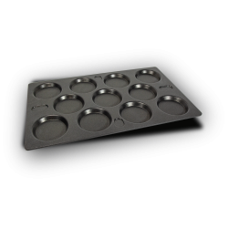 MOULE A 6 EMPREINTES ALU TEFLONNE FORMAT GN2/3 3733MP L2G