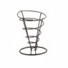 Support conique pour frites noir Olympia CL319 Olympia