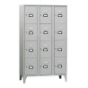 ARMOIRE VESTIAIRE MULTICASES, 3 COLONNES 12 CASES 3C-12CA L2G