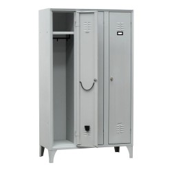 VESTIAIRE INDUSTRIE PROPRE ACIER SUR PIEDS, 3C-IP L2G