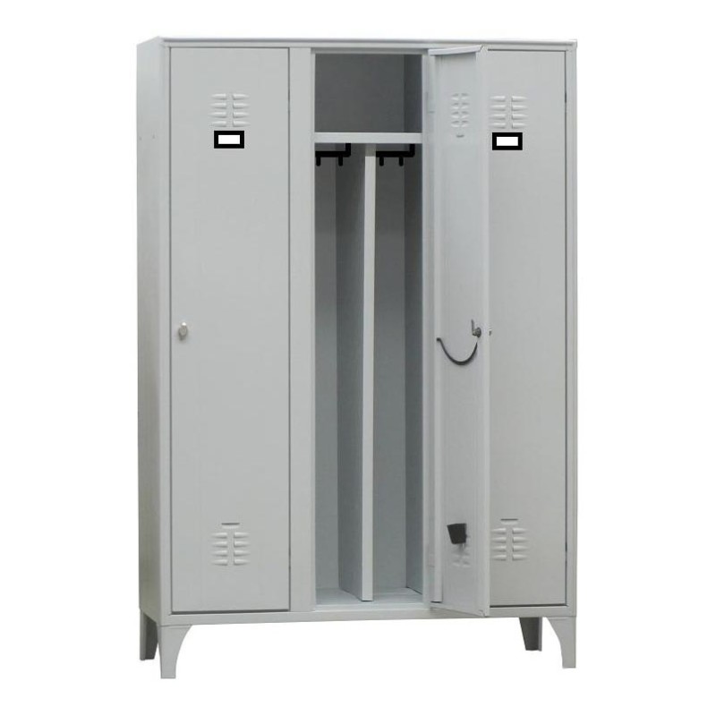 VESTIAIRE INDUSTRIE SALISSANTE ACIER SUR PIEDS, 3C-IS L2G