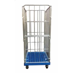 ROLLCONTAINER AVEC SOCLE PLASTIQUE, 3PL72-81-180 L2G