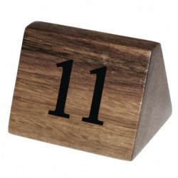 Numéros de table en bois Olympia 11 à 20 CL393 Olympia