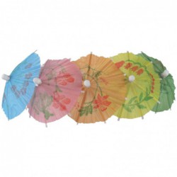 Parasols en papier de différentes couleurs (Lot de 144) CL443 Fiesta