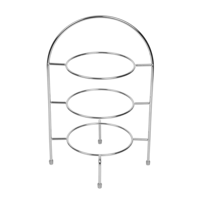 Présentoir salon de thé pour 3 assiettes maxi 270mm CL572 Olympia Présentoir salon de thé pour 3 assiettes maxi 270mm CL572 Olympia