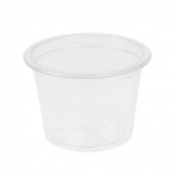 Pots à sauce PLA compostables Vegware 28ml (x5000) CL681 Vegware
