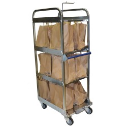 CHARIOT DRIVE 12 SACS AVEC SYSTEME DE FREIN 41193 L2G